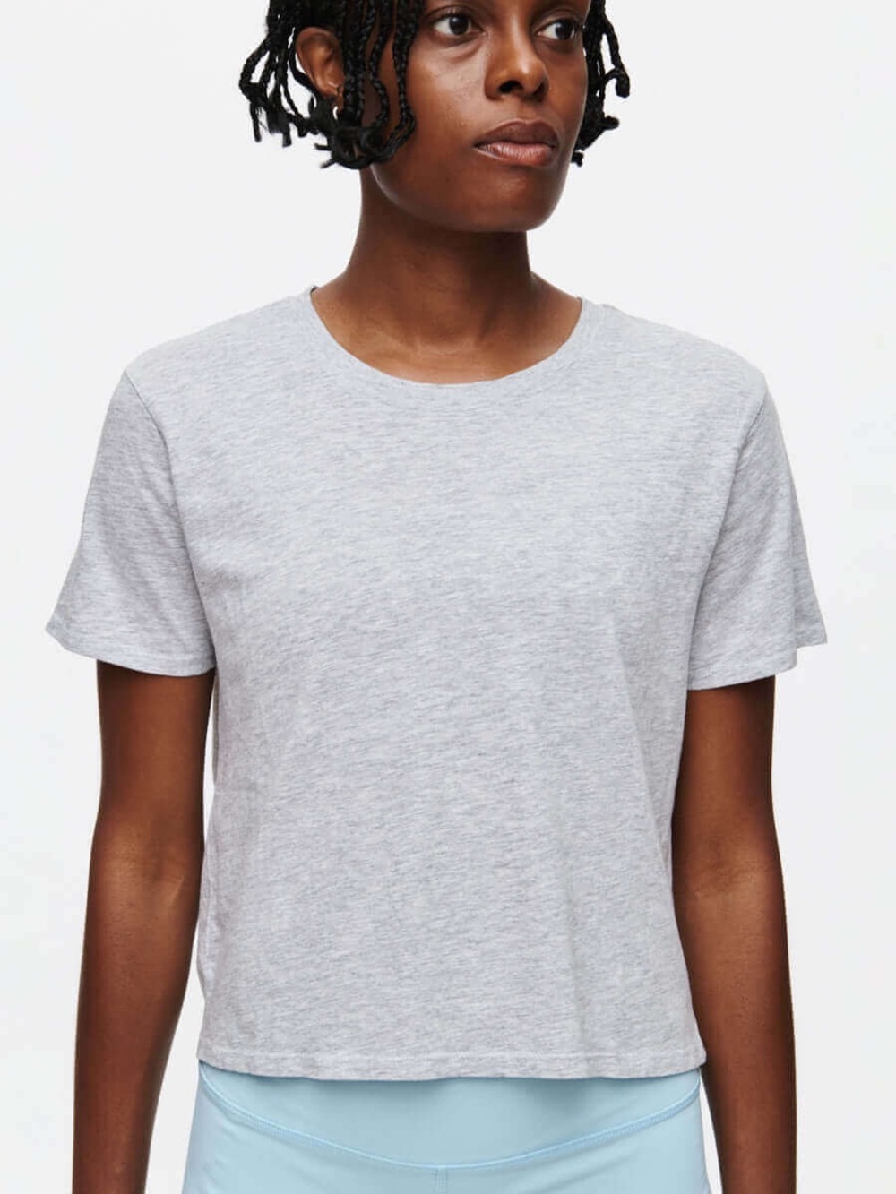 Outdoor Voices oversized cropped tee